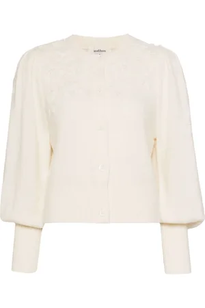 Onefifteen Floral-embroidered cardigan