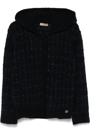 Twin-Set Jacquard knit checked jacket