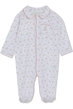 MARIE CHANTAL Flower-print cotton pajamas