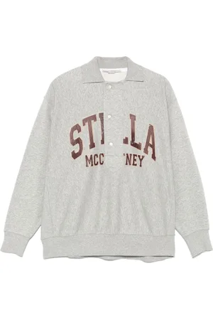 Stella McCartney Varsity Logo polo top