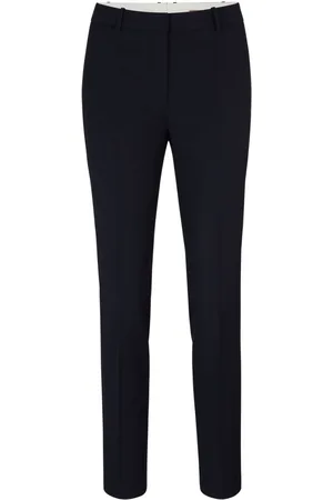HUGO BOSS Virgin wool cropped trousers