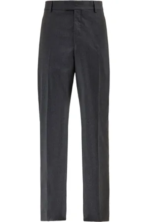 Salvatore Ferragamo M??lange-effect trousers