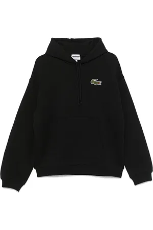 Lacoste Crocodile-patch hoodie
