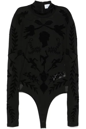 Casablanca Devor??-effect bodysuit