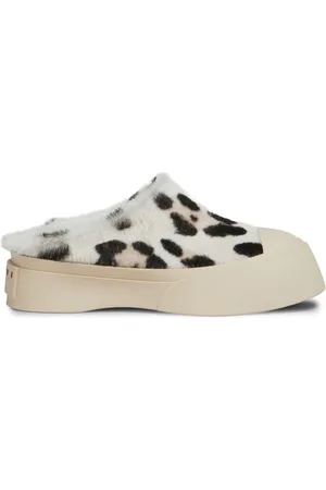 Marni Leopard-print slippers