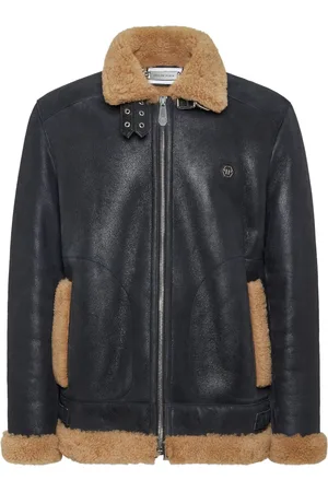 Philipp Plein Skull-embroidered jacket