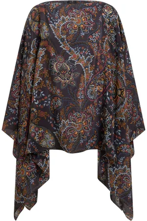 Etro Printed silk kaftan