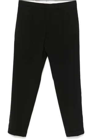 BRIGLIA Tapered cropped trousers