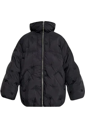 Ganni Zipped embroidered jacket