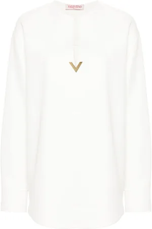 VALENTINO GARAVANI VGold-embellished top