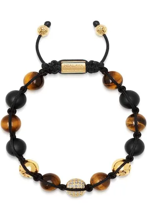 Nialaya Tiger-eye beaded bracelet