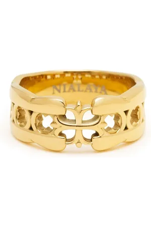 Nialaya Cross band ring