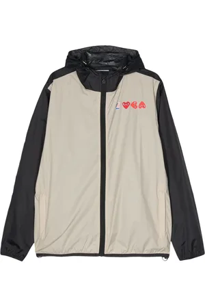 Comme des Garçons X K-Way Claude hooded jacket