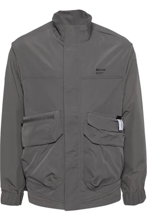 Musium Div. Logo-print jacket