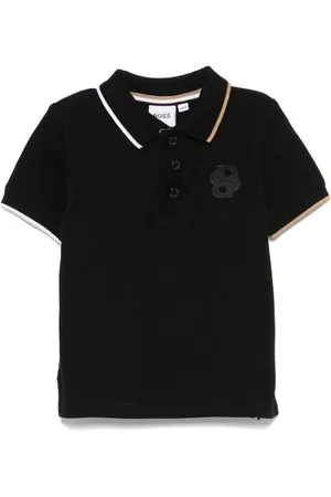 HUGO BOSS Logo-embroidered polo shirt