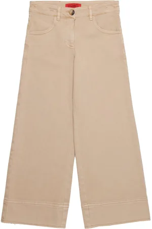 MAX&Co. Kids Logo-patch trousers