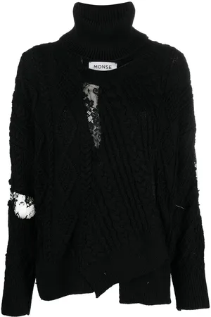 MONSE Cable-knit jumper