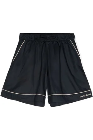 Emporio Armani Logo-embroidered shorts