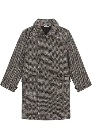 Dolce & Gabbana Herringbone-pattern coat