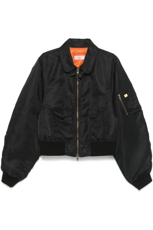 MARTINE ROSE Shrunken bomber jacket
