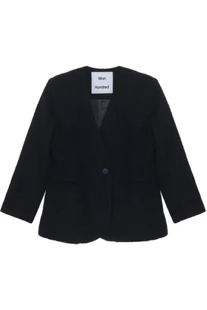 Won Hundred Collarless blazer