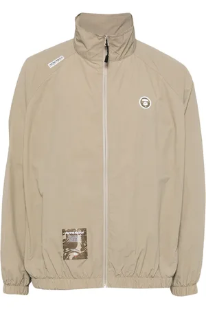 A Bathing Ape Logo-patch jacket