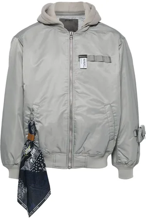 Musium Div. Hooded zip-up jacket