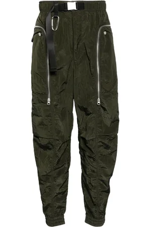 Spoonyard Belted tapered trousers