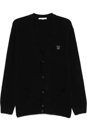 Maison Kitsuné Bold Fox Head-patch cardigan