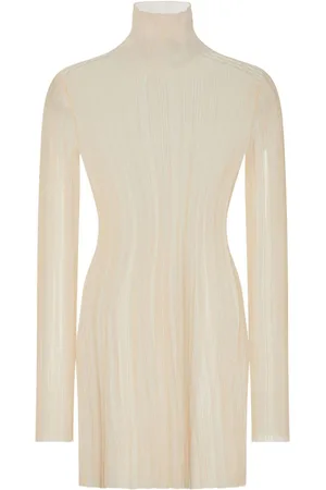 ROSETTA GETTY Sheer pliss?? dress