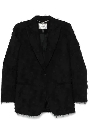 NISSA Floral-jacquard blazer