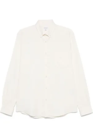 Sunspel Flannel button-up shirt