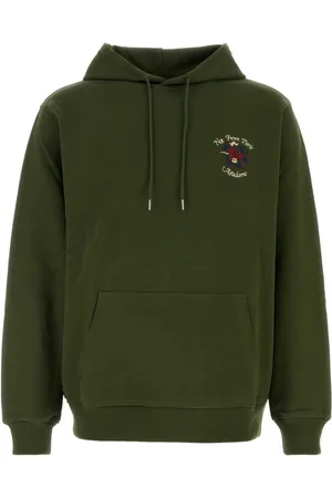 Drôle de Monsieur Logo-embroidered hoodie