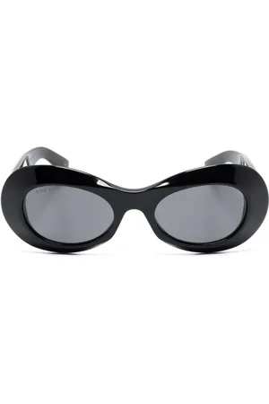 Gucci Interlocking G oval-frame sunglasses