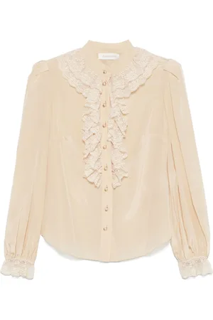 ZIMMERMANN Ruffled-trim blouse