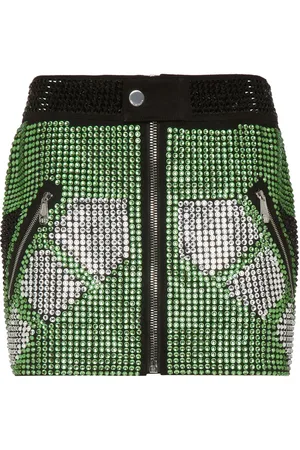 Philipp Plein Crystal-embellished skirt