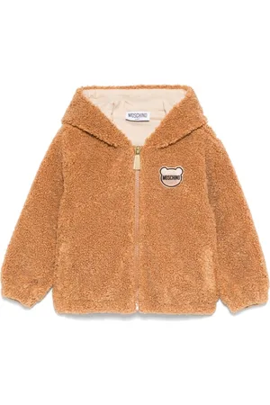 Moschino Faux-shearling jacket