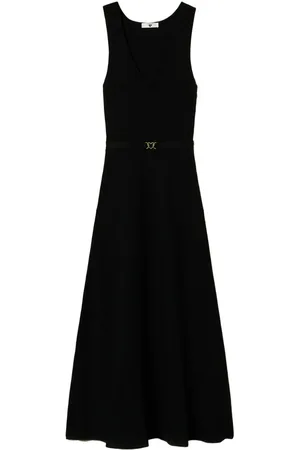 Twin-Set Belted maxi dress