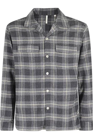 Sunflower Buttoned plaid shirt