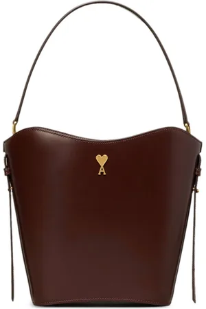 Ami Paris Paris leather shoulder bag
