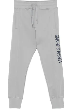 VERSACE Logo-print track pants