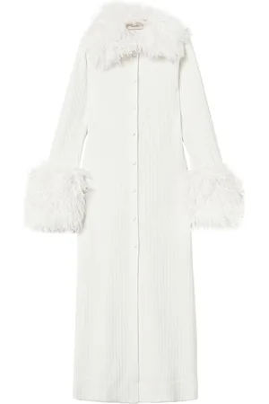 Twin-Set Faux-fur cardi dress