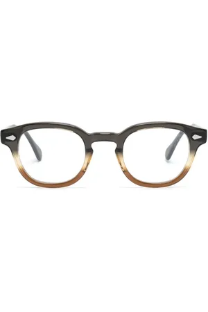 MOSCOT Gradient-effect round-frame sunglasses