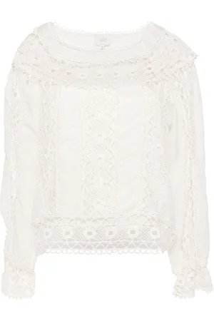 JOHNNY WAS Danila lace blouse