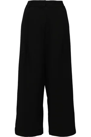 Edward Achour Paris Straight-leg wool-silk blend trousers
