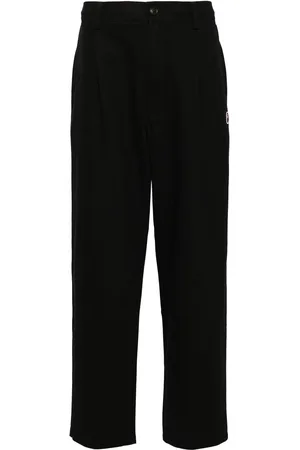 A Bathing Ape Logo-patch chinos