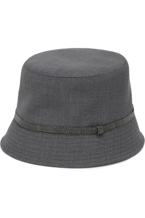 Brunello Cucinelli Monili chain detail bucket hat