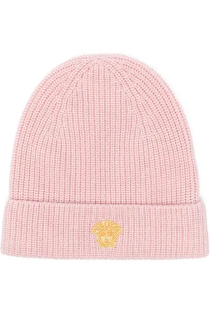 VERSACE Medusa Head-embroidered beanie
