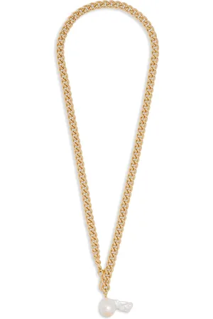 Kenneth Jay Lane Pearl-charm necklace