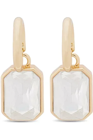 Kenneth Jay Lane Huggie drop earrings